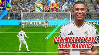 eFootball 2025 - Real Madrid vs Barcelona - Penalty Shootout - Mbappe vs Yamal - Don't miss the End🔥