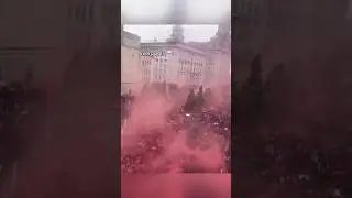 Man Uniteds Parade Vs Liverpools ☠️🔥 #parade #liverpool #lfc #premierleague #football