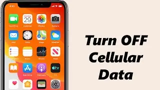 Как отключить сотовые данные (мобильные данные) на iPhone
