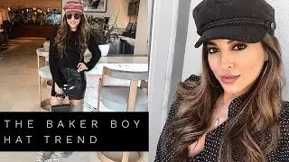 THE BAKER BOY HAT TREND | Lina Noory