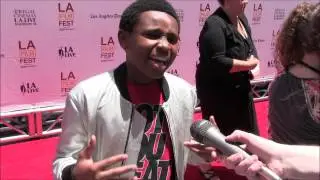 Curtis Harris Chats with YAH at Earth to Echo Premiere