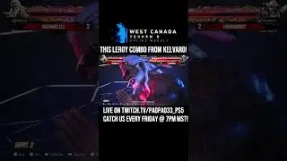 What a combo from Kelvaro to stay alive!! #tekken8 #leroysmith