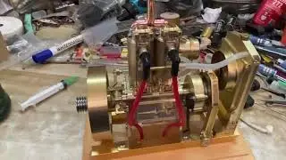 H74 5cc 4 Stroke 2 Cylinder Water Cooled Gasoline