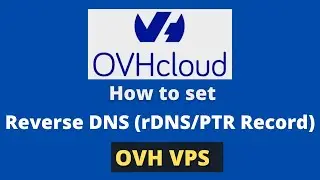 Как настроить запись rDNS/PTR на OVH VPS