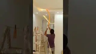 How to install cob light on ceiling#coblight #fallceilingdesign #popdesing #walltexturedesign
