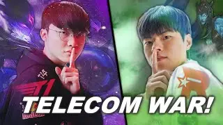 TELECOM WAR! Faker vs DEFT - REVENGE FOR WORLDS?! T1 Fan Reaction