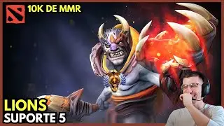 Virando e Ownando de Lions Patch 7.40B... 10k de MMR... #dota2 #dota2brasil