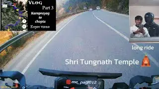 UK 19 Ramnagar vlog Karnprayag to chopta #aadiukrider #motovlog #ride #foryou #uttarakhand #viral 
