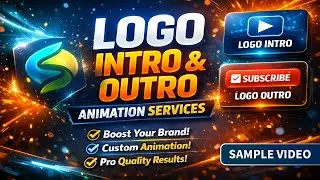 Professional Logo Outro Animation for Branding | Custom Logo Intro & Outro Video Services