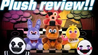 FNAF jazweres plush review!!
