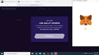 How to Link Metamask wallet and Thetan arena game or any game