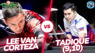 🔴BILLIARDS | LEE VAN CORTEZA VS ASSIS TADIQUE (9,10) | RACE 20