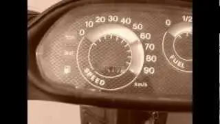 Piaggio Typhoon Acceleration.