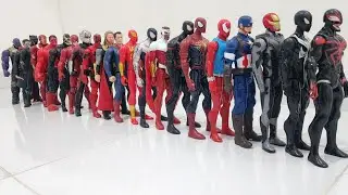 AVENGERS SUPERHERO MARVEL, SPIDERMAN, MILES MORALES, CAPTAIN AMERICA, IRONMAN, HULK, SUPERMAN #115