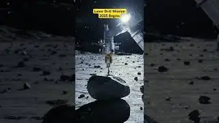 Lunar drill mission 2025 begins| Moon exploration
