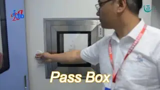 high performance electronic dust free cleanroom interlock pass box