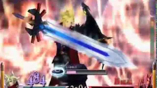 Dissidia 012: Duodecim Final Fantasy- Cloud DLC vs  Sephiroth