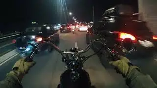 POV Suzuki Intruder gn125 Transito Floripa