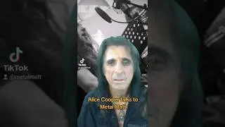 Alice Cooper SHOCKING ADVICE 😱☠️ #shorts