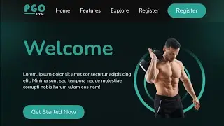 Responsive GYM Website Design HTML CSS JavaScript By Ultimate Dream | Portfolio Website Source Code