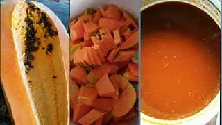 Korean Natural Farming, How to make Papaya Fermented Fruits Juice (FFJ)