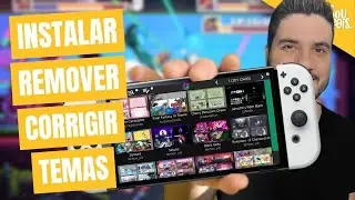 TEMAS NO SWITCH DESBLOK - COMO INSTALAR - REMOVER OU CORRIGIR ERRO DE CRASHAR O SWITCH!