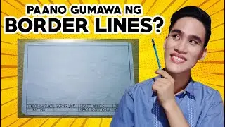 [TAGALOG] HOW TO MAKE BORDER LINE AND TITLE BLOCK (Paano Gumawa ng Border Line) | Technical Drafting