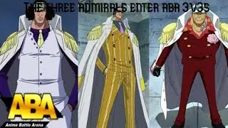 Playing all 3 admirals in ABA 3v3 ranked!