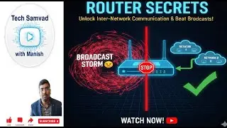 Day-6 Networking | How Routers Work | Internetwork Communication & Broadcast Domain Explained