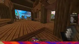 Playing Bedwars