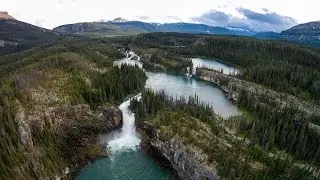 Monkman Cascades - Tumbler Ridge, BC - Quadcopter Crash - DJI Phantom 2 Vision Plus