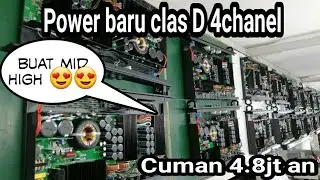 Power baru dari RDW 4ch kelas D gurih buat mid high