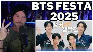 Metal Vocalist Reacts -  [2025 FESTA] BTS (방탄소년단) 앵커 쟁탈전🎙️ #2025BTSFESTA