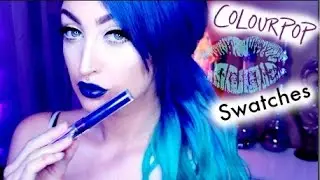 COLOUR POP MATTE LIQUID LIPSTICK - TRY ON HAUL