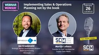 SCM Webinar Wednesday | Implementing Sales & Operations Planning not by the book | Slimstock