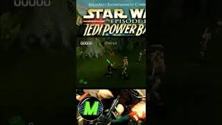 Jedi Power Battles kinda misunderstands Beat'emUps  #retrogaming #starwars #ps1games #starwarsgames