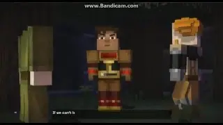 Minecraft story mode episode 4 [part 3] meeting ivor again
