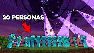 Invoqué A La Tormenta Wither En Un Servidor De Minecraft