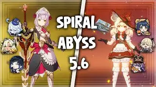 C6 Noelle Double Hydro & C2 Klee Overload | 5.6(a) Spiral Abyss