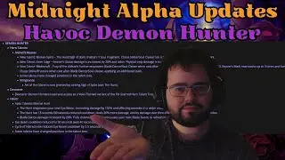 Изменения в Alpha Havoc: Охотник на демонов! | Мысли и заметки о 4-й фазе альфа для Havoc DH | Wo...