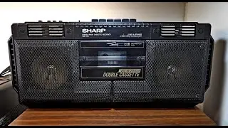 Boombox Bonanza 7: Sharp 'Twin Cam' WQ-T231