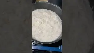 White rice cooking on farm#shorts#rural#world#beautiful#delicious#nature#farmlife#asmr#fyp#enjoy#yum