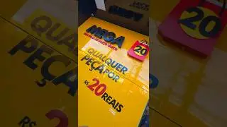 MEGA 20 - LOJA DE PRE&Ccedil;O &Uacute;NICO  DE 20 REAIS - CAVALEIRO JABOAT&Atilde;O