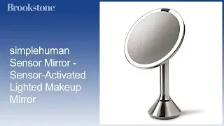 simplehuman Sensor Mirror - Sensor-Activated Lighted Makeup Mirror