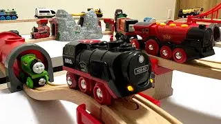 Brio & Thomas the Wooden Train☆Play with lots of different trains!