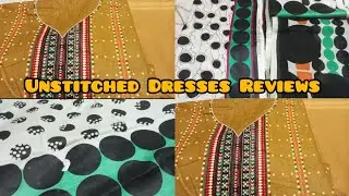 Unstitched Dresses Reviews ❤️ || Zeen Lawn By Arfat Fabrics 