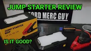 AUXITO Portable Jump Starter $175 AUD - J102 Review - Powerbank + LED Floodlight
