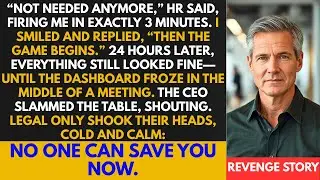HR Fired Me in a 3-Minute Call&mdash;By Morning, Panic Hit the Office | Office revenge