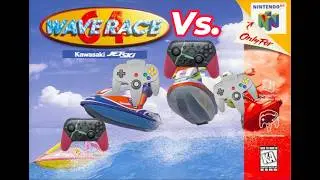 N64 vs Switch Pro - Wave Race 64- Which controller is the best way to play???