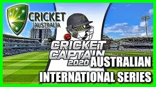 CRICKET CAPTAIN 20 - AUSTRALIAN COACH -  ROAD TO NUMBER 1 RANKING! - AUS vs BAN TEST SERIES